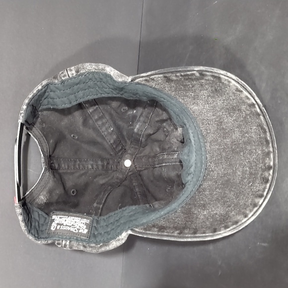 Levi's Strauss & Co ,Two Horse Brand Women's Black Acid Wash Denim Cap. - Picture 6 of 7